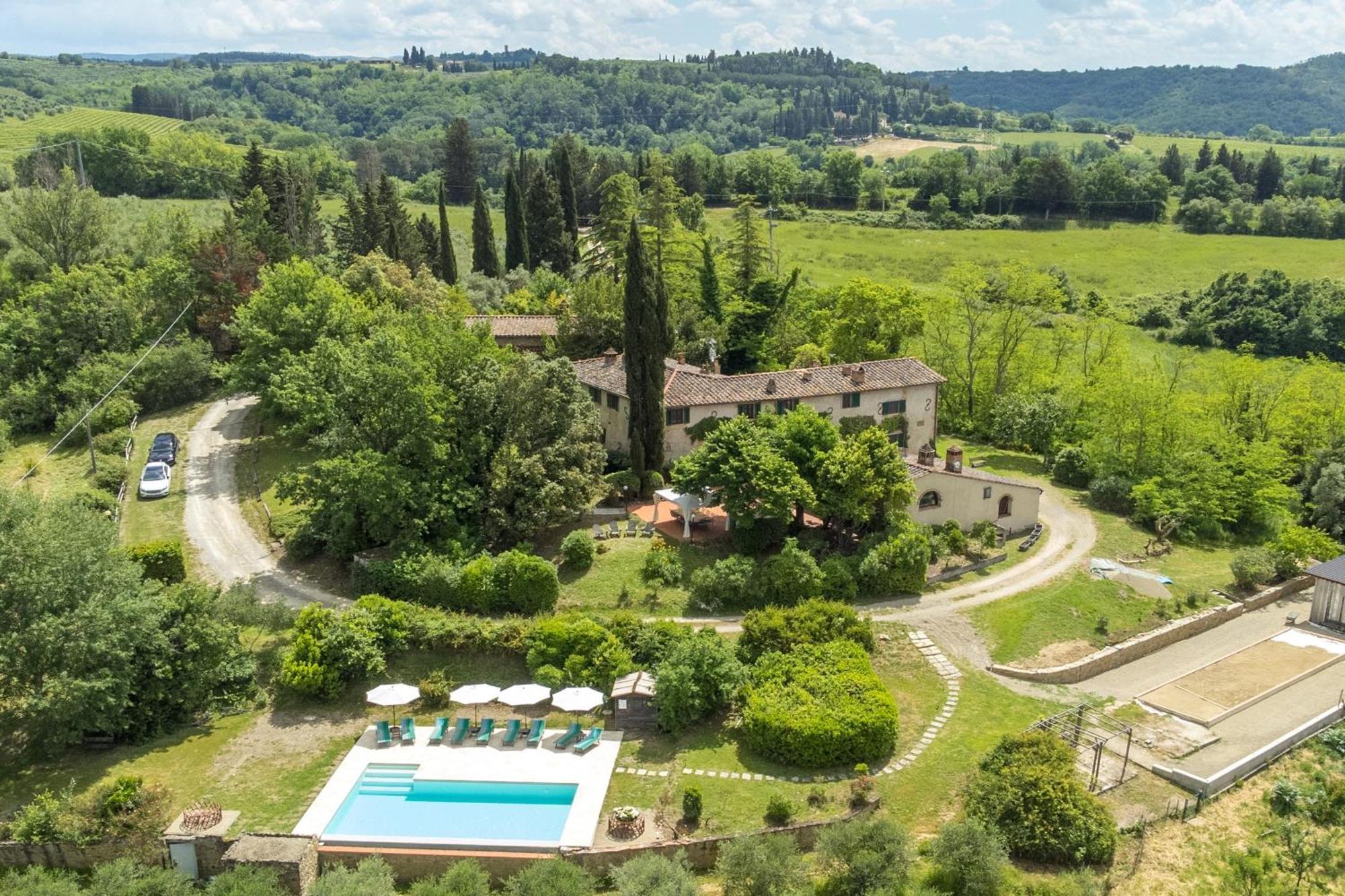 Villa Volpaia SantʼAppiano Extérieur photo